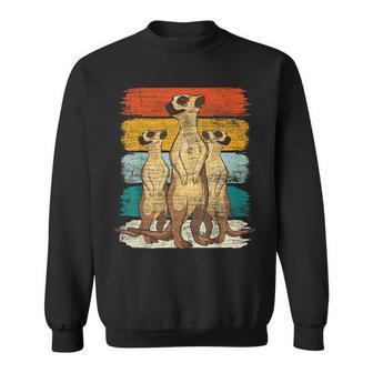 Retro Meerkat Sweatshirt - Geschenkecke