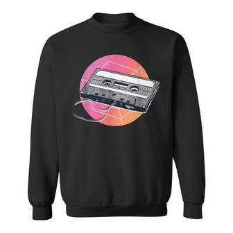 Retro Music Cassette Tape 80S 90S Vintage Graphic Sweatshirt - Monsterry