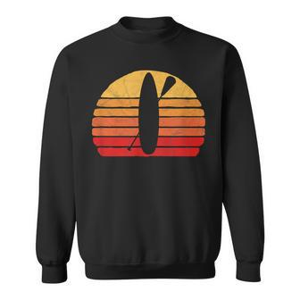 Retro Sup Stand Up Paddle Board Vintage Sun Sweatshirt - Monsterry UK