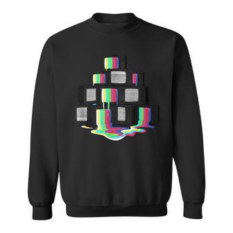 Retro Tv's Test Pattern Sweatshirt - Monsterry DE