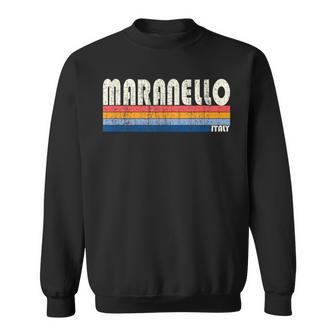 Retro Vintage 70S 80S Style Maranello Italy Sweatshirt - Seseable