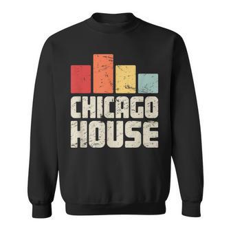 Retro Vintage Chicago House Sweatshirt - Monsterry DE