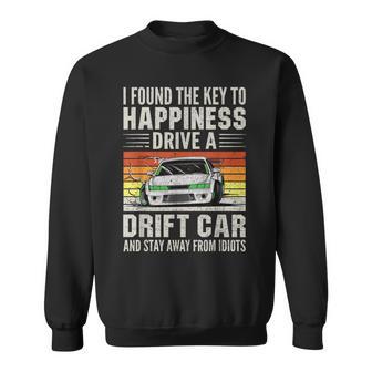 Retro Vintage Japanese Drift Car Drifting Sweatshirt - Monsterry CA