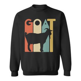 Retro Vintage Goat Animal Goats Sweatshirt | Mazezy