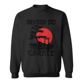 Retro Vintage Miyagi Do Karate Life Bonsai Martial Arts Sweatshirt - Thegiftio UK