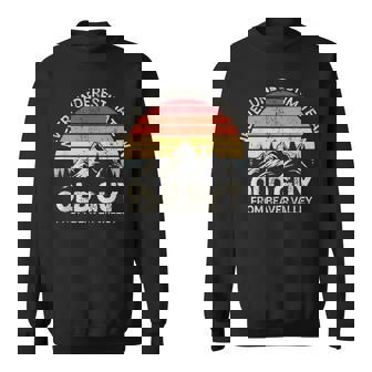 Retro Vintage Never Underestimate An Old Guy Beaver Valley Sweatshirt | Mazezy