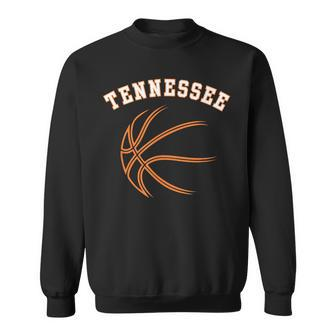 Retro Vintage Usa Tennessee State Basketball Souvenir Sweatshirt - Seseable