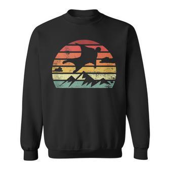 Retro Wingsuit Flying Base Jumping Sweatshirt - Monsterry CA