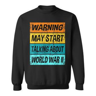 Retro World War Two Ww2 History Teacher Sweatshirt - Thegiftio UK