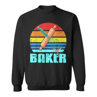 Retrointage Baker Awesome Baker s Geschenk Sweatshirt - Seseable