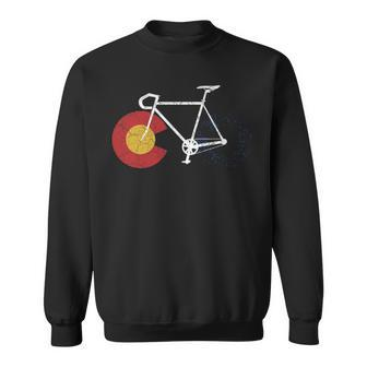 Ride Colorado Cycling T Cycle Colorado Bicycle Sweatshirt | Mazezy