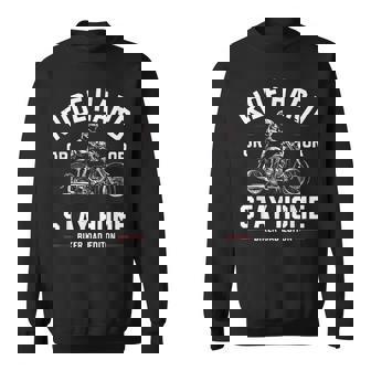 Ride Hard Motorcycle Father's Day Special Edition Biker Dad Sweatshirt - Thegiftio