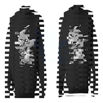 Rinoceronte Dabbing Divertido Dancing Rhino Niños Niñas Niños Camisa de entrenamiento - Regaloses