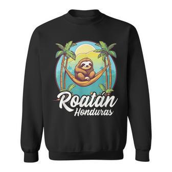 Roatan Sloth Roatan Honduras Sloth Roatan Sweatshirt - Monsterry UK