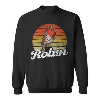 Robin Bird Bird Lover Sweatshirt - Monsterry