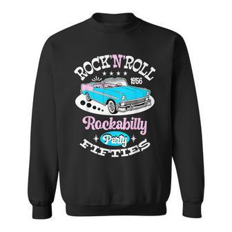 Rockabilly 50S Clothes Doo Wop Rock And Roll Vintage 1950S Sweatshirt - Monsterry