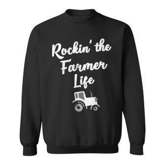 Rockin' The Farmer Life Sweatshirt | Mazezy