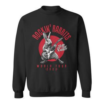 Rockin' Rabbits World Tour 2023 Chinese Year Of The Rabbit Sweatshirt - Monsterry