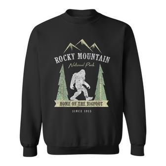 Rocky Mountain National Park Bigfoot Colorado Sasquatch Sweatshirt - Monsterry DE