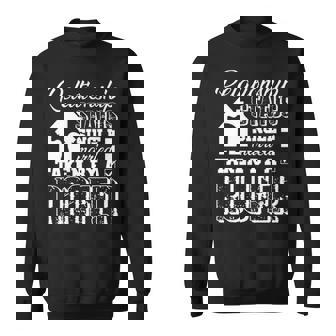 Roofer Relationship Status Sweatshirt | Mazezy