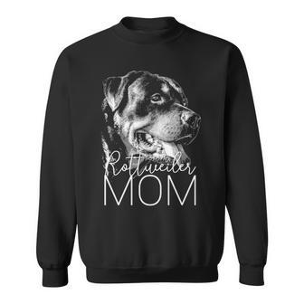 Rottweiler Mom Dog Sweatshirt | Mazezy