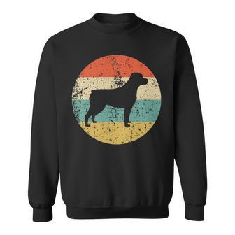 Rottweiler Vintage Retro Rottweiler Dog Sweatshirt | Mazezy