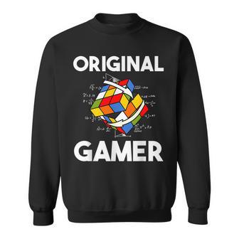 Rubik Cube Magic Cube Cube Rétro Rubi Vintage Nerd Sweater e - Cadeauxyz