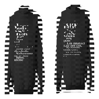 Rugby Coach Definition Trainer Present Sweatshirt - Thegiftio