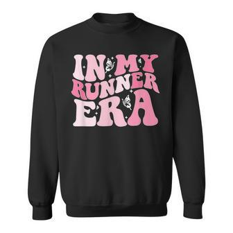 In My Runner Era Running Marathon Fitness Running Mom Sweatshirt - Monsterry DE