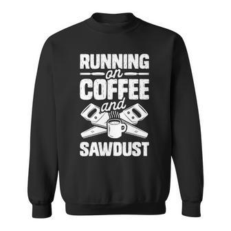 Running Coffee And Sawdust Sweatshirt | Mazezy