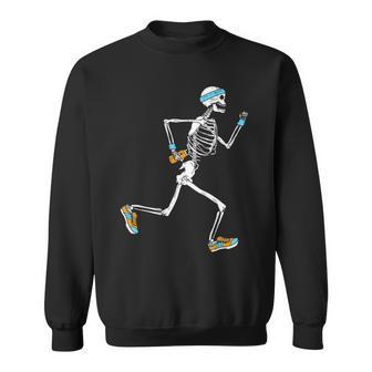Running Skeleton Sport Training Sweatshirt | Mazezy