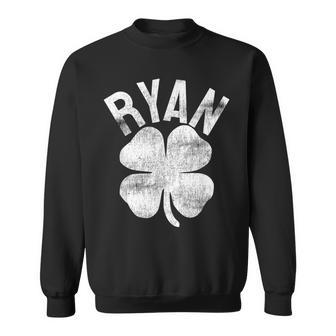 Ryan St Patrick's Day Irish Family Last Name Matching Sweatshirt - Seseable