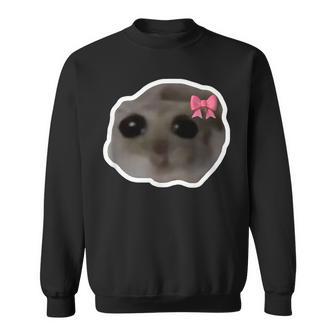 Sad Hamster Meme Sad Hamster Sweatshirt - Geschenkecke