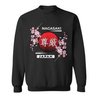 Sakura Cherry Blossom In Spring Cities Of Japan Nagasaki Sweatshirt - Monsterry AU