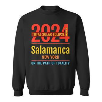Salamanca New York Ny Total Solar Eclipse 2024 4 Sweatshirt - Monsterry CA