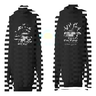 Salty Joes Fish Tacos Sweatshirt | Mazezy