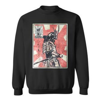 Samurai Warrior Bushido Vintage Retro Japanese Aesthetic Sweatshirt - Monsterry UK