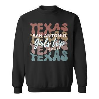 San Antonio Texas Girls Trip 2024 Matching Group Sweatshirt - Seseable