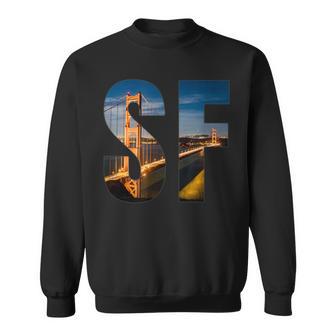 San Francisco Bay Ca Golden Gate Bridge Pacific Ocean Norcal Sweatshirt - Monsterry DE