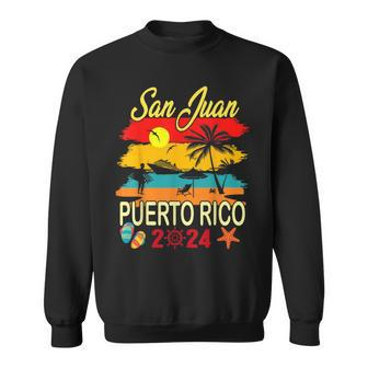 San Juan Puerto Rico 2024 Family Vacation Souvenir Sweatshirt - Monsterry