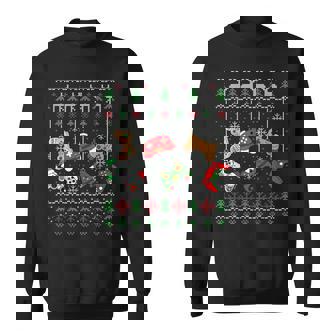 Santa Elf Video Game Controller Ugly Christmas Boys Gamers Sweatshirt - Thegiftio UK