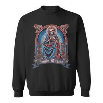 Santa Muerte Saint Death Sweatshirt - Seseable
