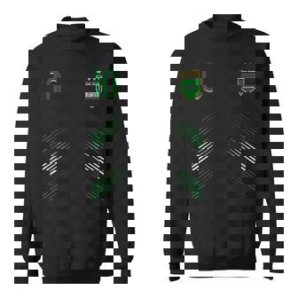 Saudi Arabia Soccer Fans Jersey Saudi Arabian Flag Football Sweatshirt - Thegiftio