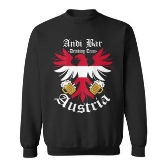 Sauf Austria Drinking Team Andi Bar Sweatshirt - Seseable
