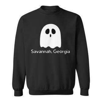 Savannah Georgia Ghost Hunting Souvenir Sweatshirt - Monsterry