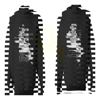 Save The Snow Leopards For Big Cat Lovers Sweatshirt - Thegiftio