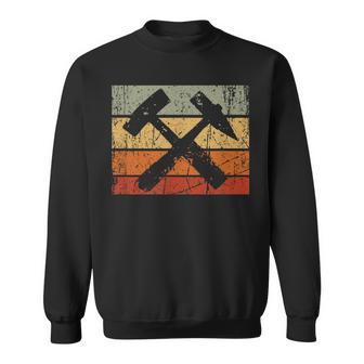 Schlägel Und Eisen Bergbau Geschenke Ruhrpott Erzgebirge Sweatshirt - Seseable