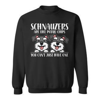 Schnauzers Are Like Dog Owner Schnauzer Sweatshirt - Monsterry AU