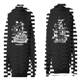 Schwalbenfahrer Schwalbe Ddr Moped Nostalgia Sweatshirt - Seseable