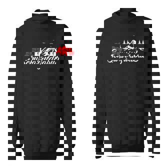 Schwarzwaldbub Berge Bollenhut Sweatshirt - Seseable